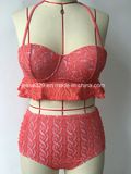 2017 Sexy Moulded Cup Crochet Two-Piece Bikini (MMQG-6180M)