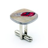 Printed High Quality Cheap Designer Cufflink Craft Holder Tie Clips