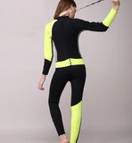 2016 Fashion Design 3mm Neoprene Long Sleeve Women's Surfing Suit