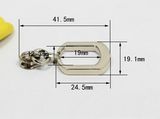 Zipper Producer of Metal Zipper for Shoes Clothes Handbag