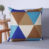Digital Print Decorative Cushion/Pillow with Geometric Pattern (MX-76B/D)
