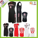 Dreamfox Customized Basketball Uniform Dry Fit Sublimation Printing Basketball Jersey