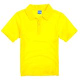 Comfortable Short Sleeve Kids Polo Shirts Made of 100% Cotton