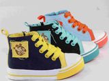 2016 Colorful Kid/Baby Fashion Canvas Shoes