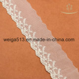 Jacquard Lace Fabric Mesh Fabric for Clothing Ivory 3D Flower Rayon Lace Fabric