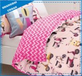 Kids Bedding Pink Scooter Cotton Duvet Cover Set