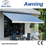 CE Approved Balcony Electric Polyester Retractable Awning B1200