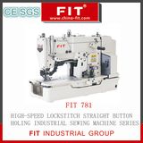 High Speed Lockstitch Straight Button Hole Sewing Machine (781)