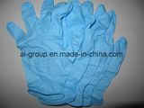 Blue Disposable Powder or Powder Free Nitrile Gloves