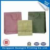 Simple Design Kraft Paper Shopping Bag for Garment Packing