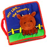 Eco-Friendly Baby Soft Book Children Fabric Cloth Book