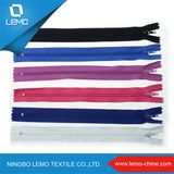 Two Way Double Slider Nylon Zip. Thumb Puller Close End Nylon Zipper