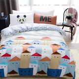 China Manufacture Printed Cotton Sheet Quilt Cover Bedding