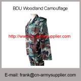 Wholesale Cheap China Military Woodland Camouflage Battle Dress Uniform Bdu