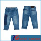 Baby Clothing Patch Jeans Fit Jeans for Girl (JC5204)