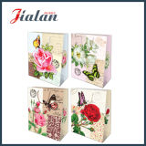Nature Style Flowers & Buttlefly Design Shopping Carrier Gift Paper Bag