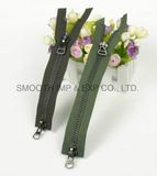 Fashion Garment Accessories Invisible Metal Open End Nylon Zipper Cotton