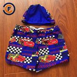 New Design Cartoon Printed Boy Swimwear