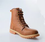High Ankle Light Weight Leather Steel Toe Safety Working Shoes HD. 0853