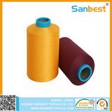 High Extensibility Continuous Polyester Textured Overlocking Thread