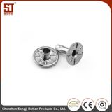 Garment Accessories Printing Monocolor Round Metal Rivet Prong Snap Button