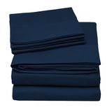 Solid Color Plain Dyed Cheap Microfiber Fleece Bedding Set