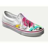 Women and Men Fashion Casual Shoes Design Your Own Shoes Sublimation Prints Slip on Canvas Sneakers