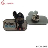 Custom Logo Police Badge with Clutch (LM1721)