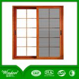 Aluminum Profile Sliding Window with Mosquito Net