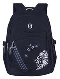 Black Color Printing Bag Oxford Shoulder Backpack Bag