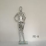 Chrome Sliver Golden Wholesale Female PP Model Mannequin