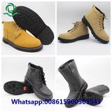 Steel Toe Steel Plate Men Leather Safety Shoes