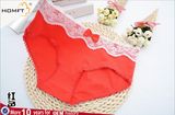 New Design Cute Lacework Candy Underwear Cotton Breathable Women Underwear Panties