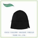 Fashion Promotional New Design Black Knit Hat