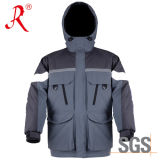Winter Ice Fishing Jacket with Polyester Padding (QF-928A)