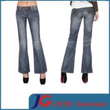New Style Bell-Bottom Women Jean Trousers (JC1207)