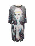 Rayon Ladies Fashion Woven Dress44