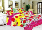 Poly/Cotton Material Quilting Fabric Bedspread Bedding Set Bed Cover Sheet