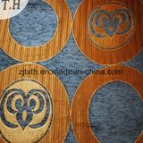 Blue Chenille Sofa Fabric by 290GSM