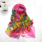 Korean All-Match Sunscreen Scarves Beach Lady Fashion Silk Scarf