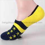 Fashion Star Design Leisure Dress Women Invisible Sock