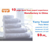 Cheap Promotion Wholesale Hotel Towel Set Cotton White Bath Towels