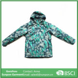 Fashionable Camouflage Winter Coat Ski Jacket