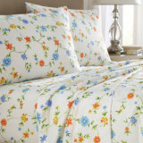Quilted Bedroom Sheet Set 100% Cotton/Polyester Bedding Sets (sheet/ quilt cover/pillowcases)