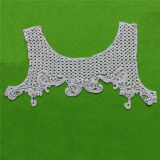 Hot Sale Water Soluble Cotton Lace Fabric Collar (cn04)