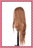 Factory Sale Mannequin Head Human Hair Training Head 24inches