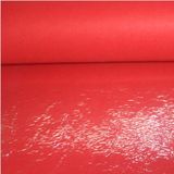 Polyester Plain Exhibition Carpet with Plastic Film