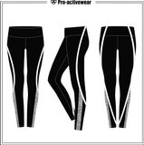 Custom Made High Waist Yoga Pants Sports Tight Wholesale