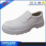 Utex Microfiber White Leather Light Safety Shoes Ufa127