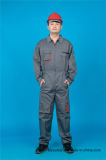 65% Polyester 35%Cotton Long Sleeve Safety Cheap Garment Uniform (BLY2007)